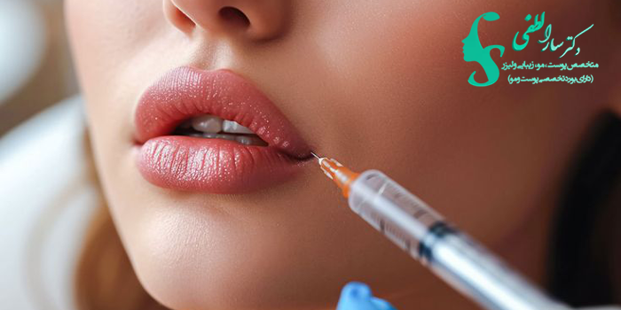 تزریق چربی به لب